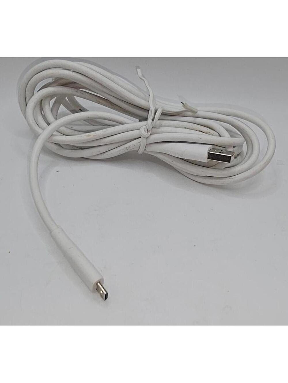 White USB Charging Cable 10 foot